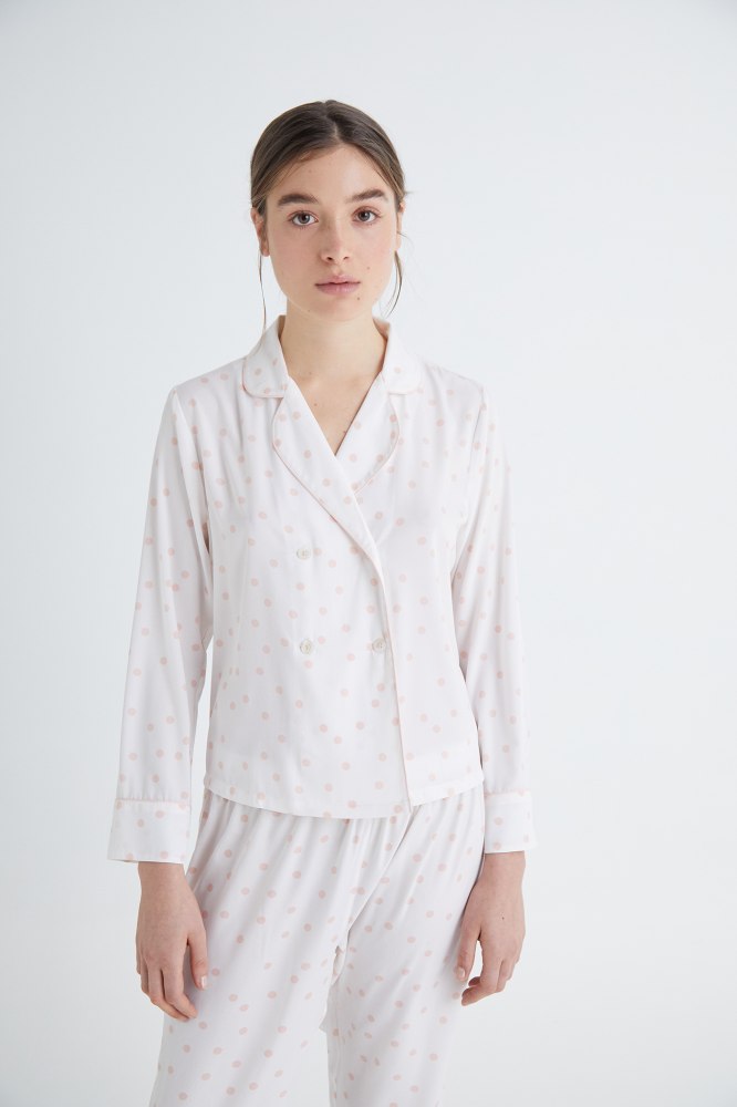 conjunto pijama estampado