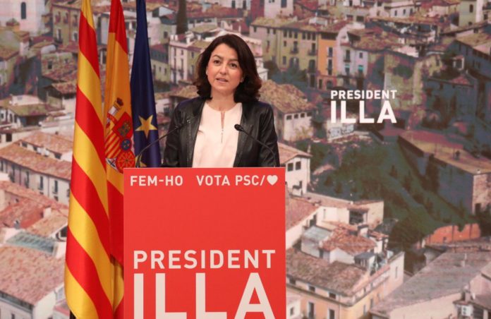 Eva Granados, número 2 del PSC