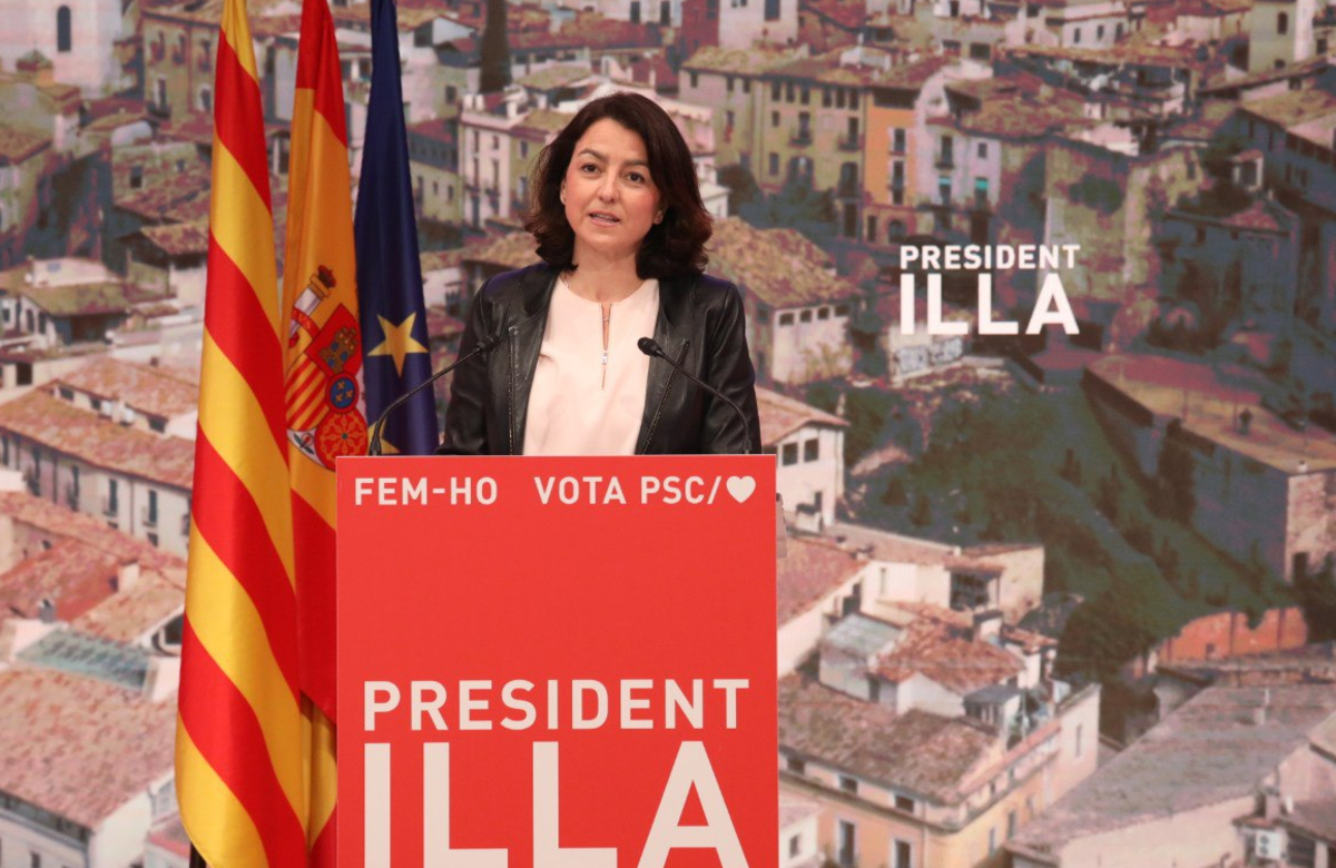 Eva Granados, número 2 del PSC