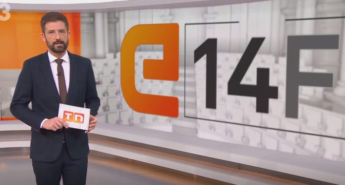 Toni Cruanyes, presentador de informativos de TV3, en esta campaña