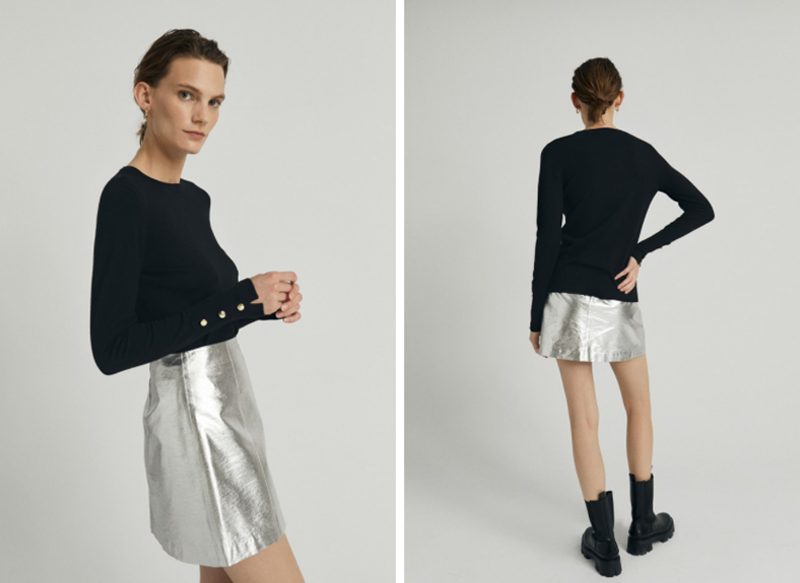 FALDA MINI FOIL