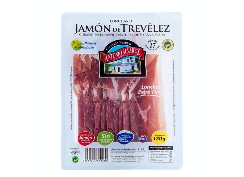 LONCHAS DE JAMÓN DE TREVÉLEZ ANTONIO ÁLVAREZ