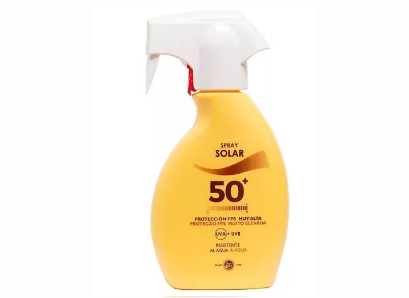 SPRAY SOLAR 50+ SUN MED DE MERCADONA