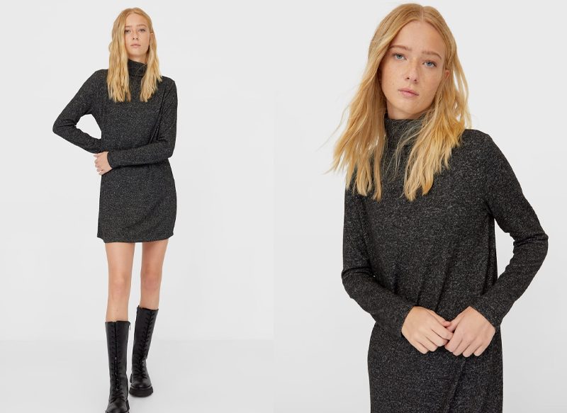VESTIDO CORTO TACTO SUAVE DE STRADIVARIUS