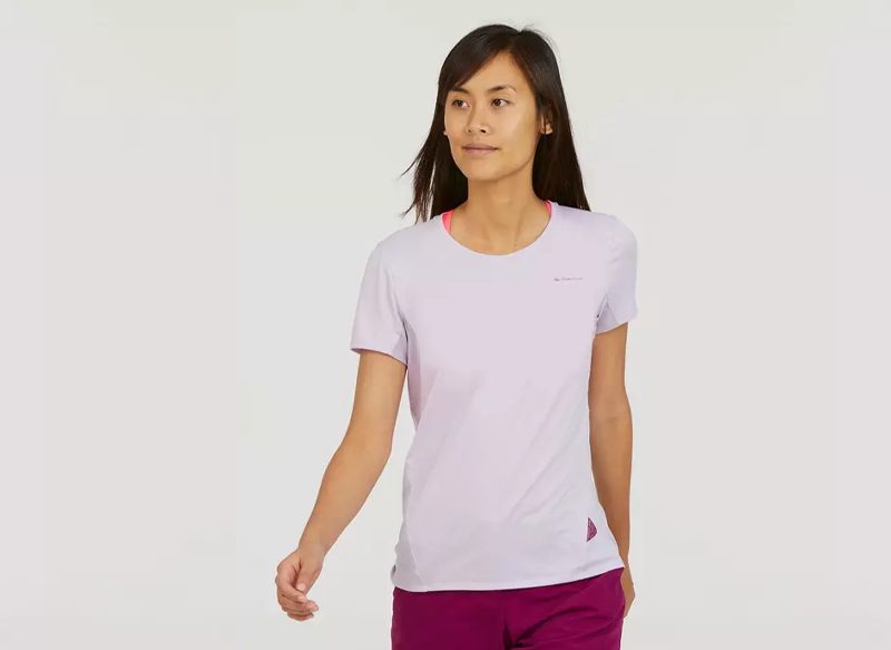 CAMISETA DE MONTAÑA Y TREKKING QUECHUA MH100