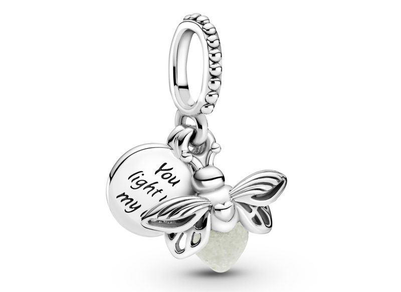 CHARM COLGANTE LUCIÉRNAGA BRILLANTE