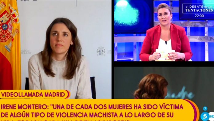Irene Montero Sálvame Rocío Carrasco
