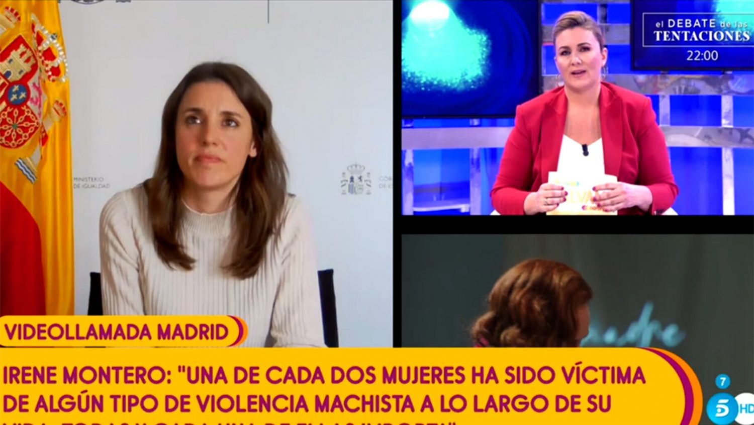 Irene Montero Sálvame Rocío Carrasco