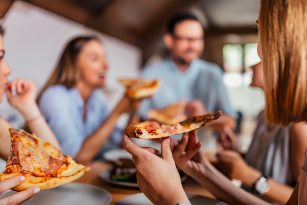 La pizza como elemento social