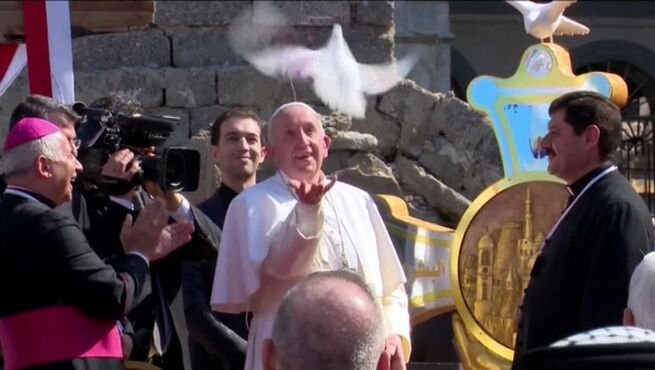 El Papa reza por las víctimas de la guerra en Mosul