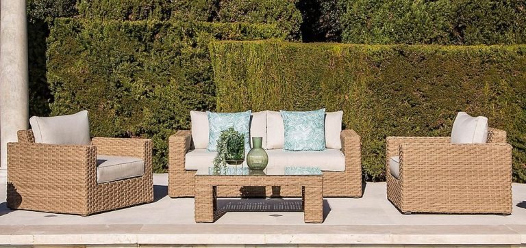 Muebles de Leroy Merlín para darle un aire moderno a tu terraza o jardín