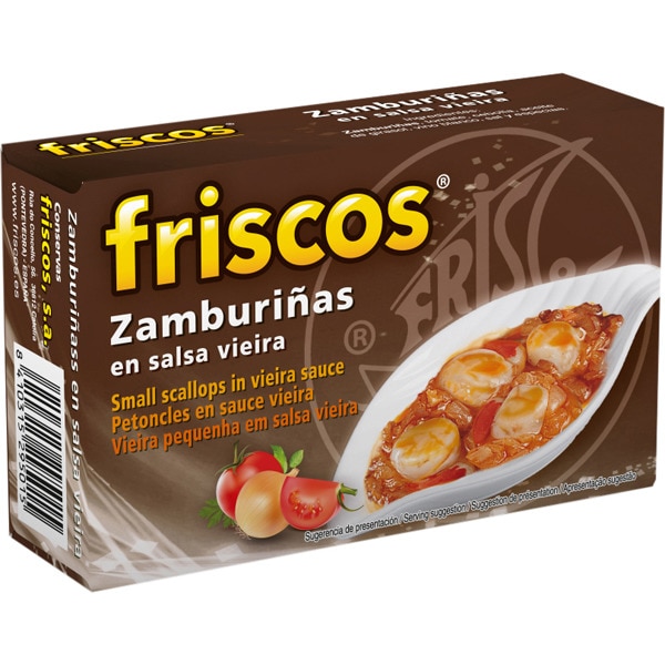 zamburinas salsa vieira