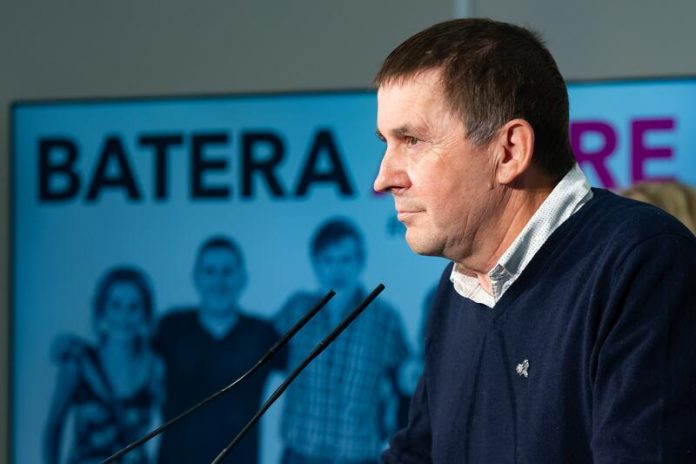 Bildu propone a sus bases reelegir a Arnaldo Otegi como coordinador cuatro años más