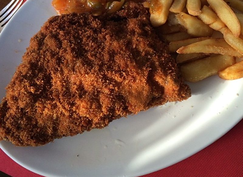 ELABORACIÓN DE UN CACHOPO DE SETAS, JAMÓN Y CABRALES