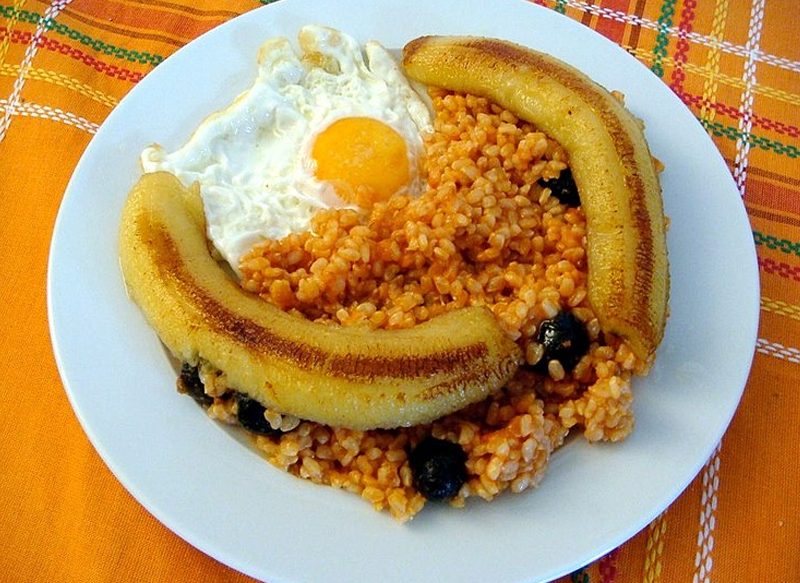 MARIDAJE PARA EL ARROZ A LA CUBANA