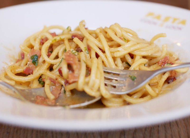 CARBONARA, UN PLATO TÍPICO DE ITALIA