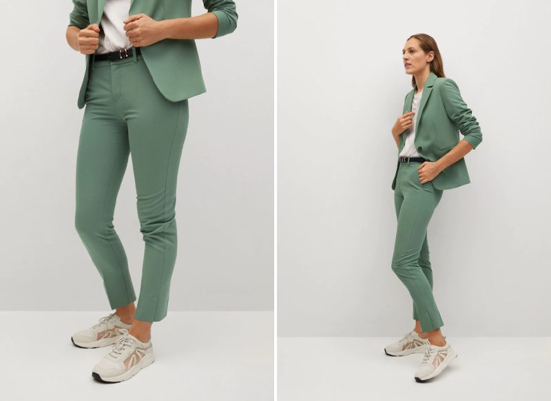 PANTALÓN TRAJE CINTURÓN DE MANGO