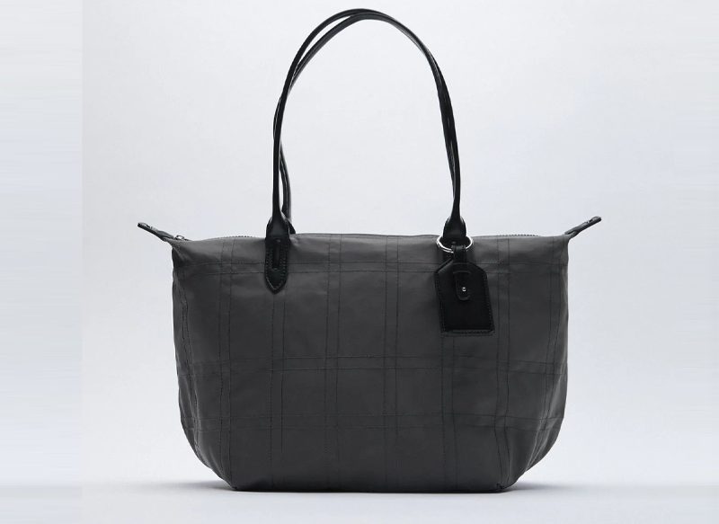 SHOPPER NYLON PESPUNTES