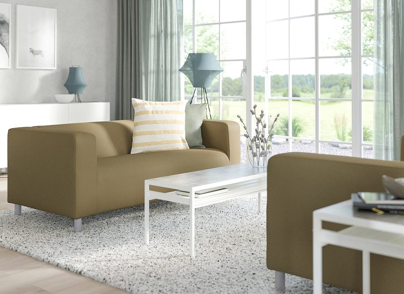 SOFÁ DE DOS PLAZAS KLIPPAN DE IKEA