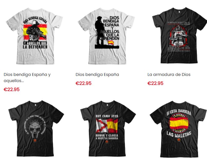 Facua denuncia una tienda con amenazas de muerte a Pablo Iglesias 1 Moncloa Captura 4 Moncloa