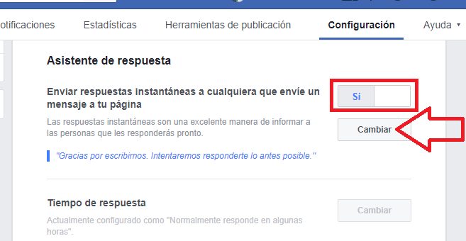 La respuesta de Facebook