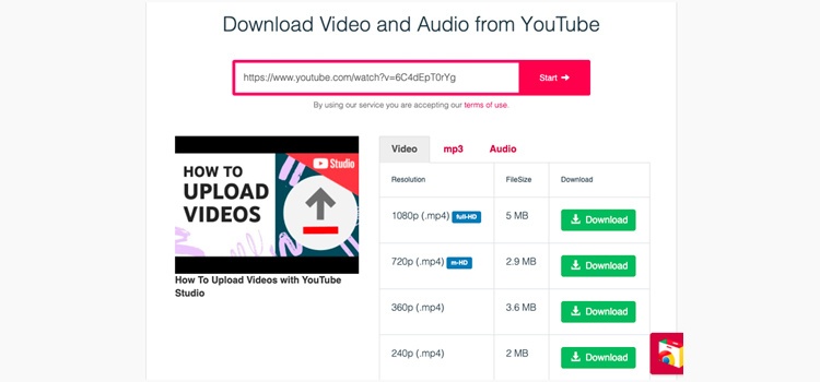 El truco para descargar vídeos de YouTube en Full HD 3 Moncloa Otra alternativa para descargar video de la plataforma