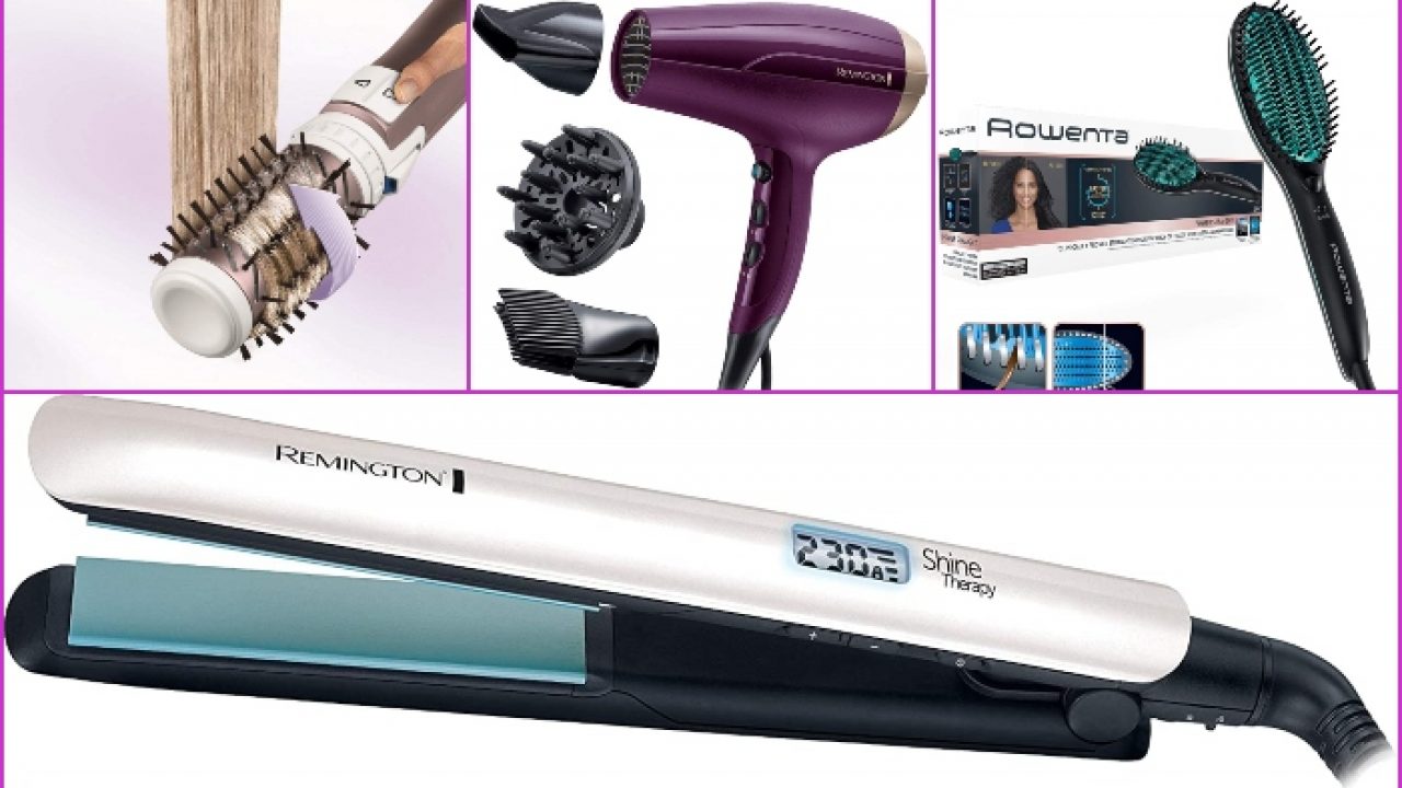 Remington y Rowenta: las planchas, secadores y más productos de peluquería  más vendidos de Amazon por su calidad-precio