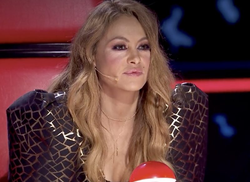 PAULINA RUBIO, COACH DURANTE UNA EDICIÓN DE LA VOZ