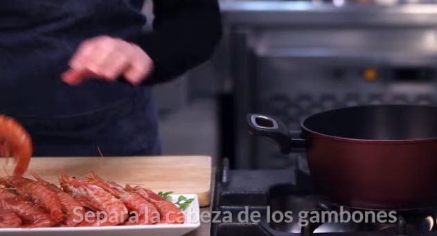 Elaboración de la receta Arroz meloso estilo Arguiñano