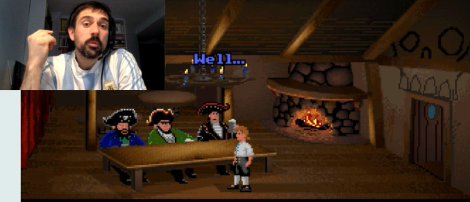 Ramón 'gamer' Espinar, de 'niño rico' de Podemos a jugar al 'Monkey Island' en Twitch 1 Moncloa ramonespinar 1 Moncloa