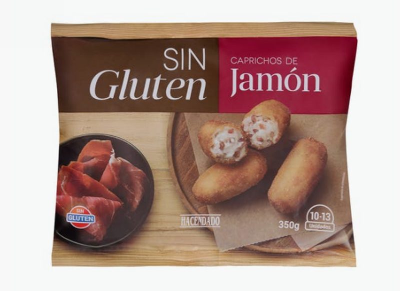 CAPRICHOS DE JAMÓN SIN GLUTEN DE HACENDADO