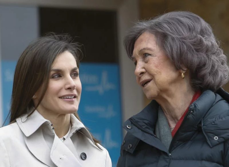 LA RELACIÓN ENTRE DOÑA SOFÍA Y LA REINA LETIZIA