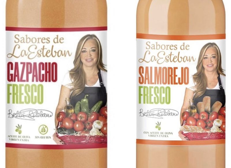 SABORES DE LA ESTEBAN salmorejo gazpacho lidl