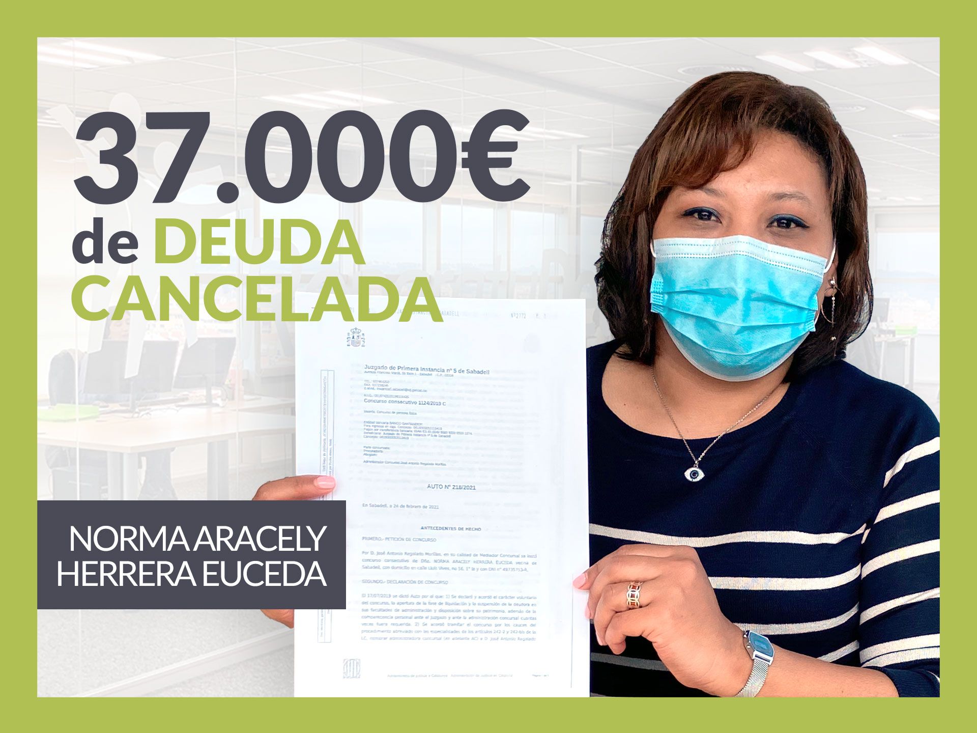 Repara tu Deuda Abogados cancela 37.000 ? en Sabadell (Barcelona) con la Ley de Segunda Oportunidad