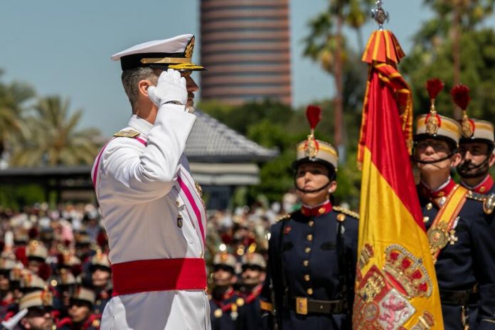 El Rey preside por segundo año consecutivo un Día de las Fuerzas Armadas sin desfile