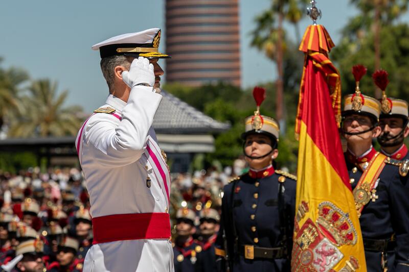 El Rey preside por segundo año consecutivo un Día de las Fuerzas Armadas sin desfile
