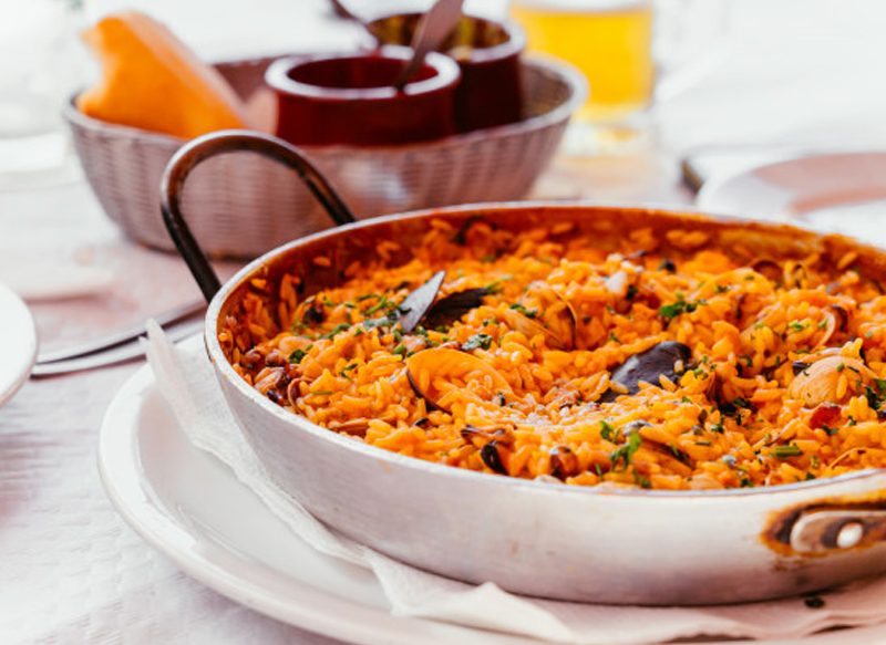 ARROZ CON ALMEJAS Y MEJILLONES