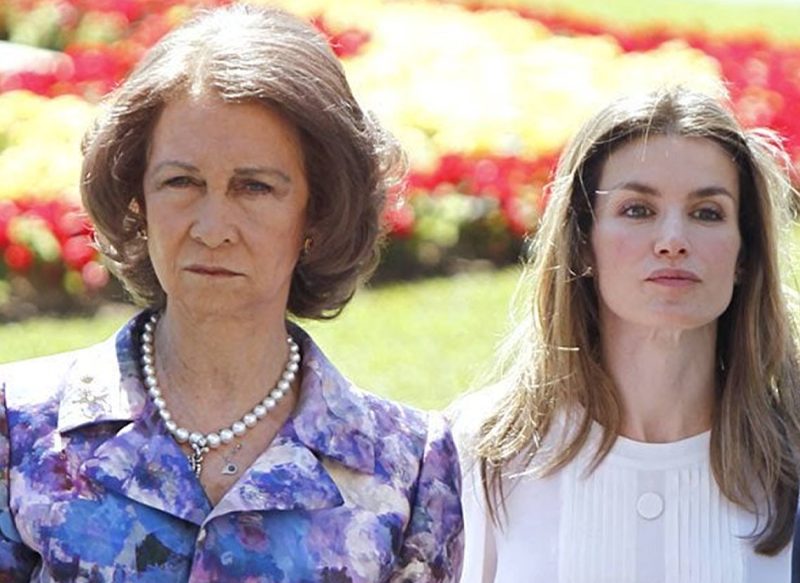 EL GRAN DESPLANTE DE LA REINA LETIZIA A SU SUEGRA