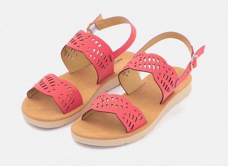 SANDALIAS PLANAS TEX DE CARREFOUR