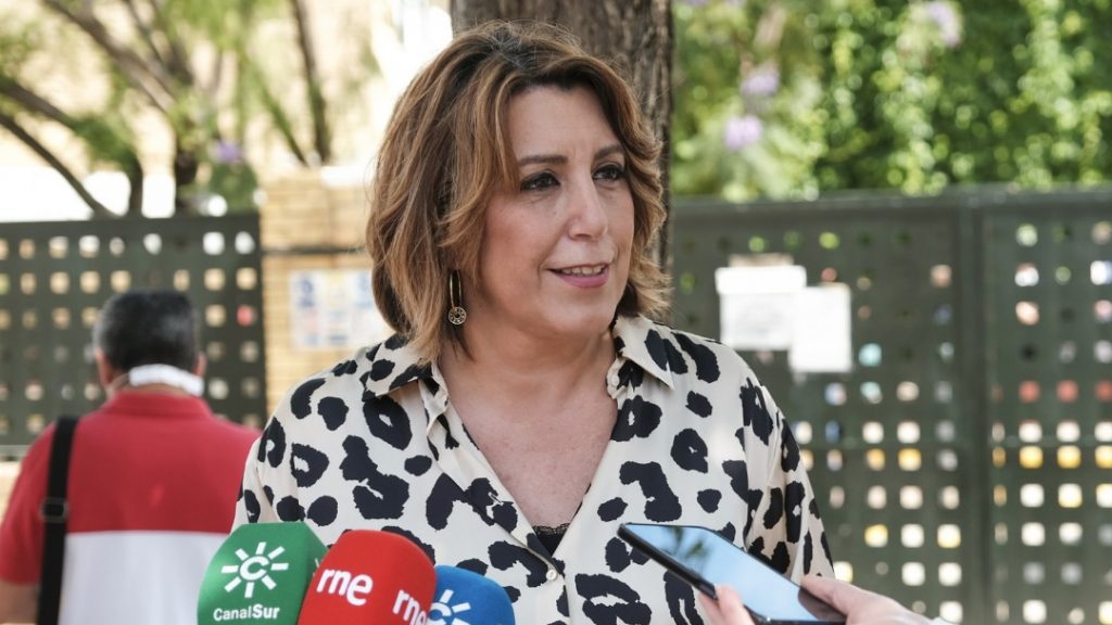 Susana Díaz se queda muda ahora sobre el indulto a Junqueras 1 Moncloa SUSANA DIAZ 2 Moncloa