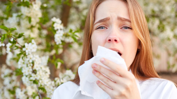 alergia sintomas visibles