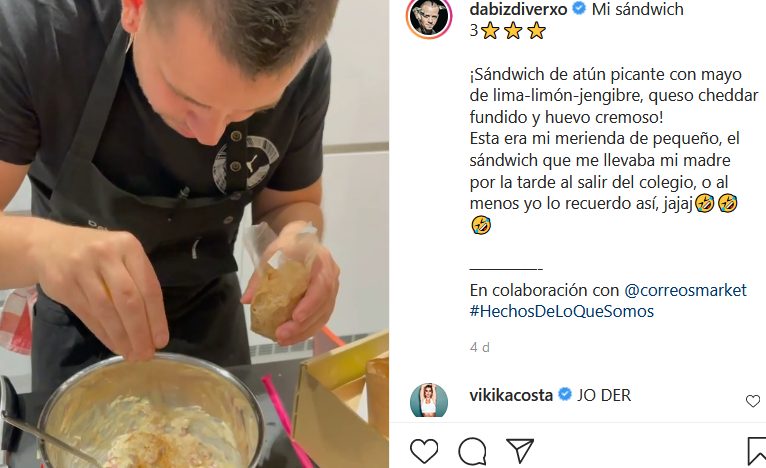 Así se hace el sándwich de la madre de Dabiz Muñoz