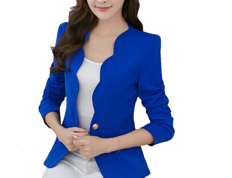 blazer azul