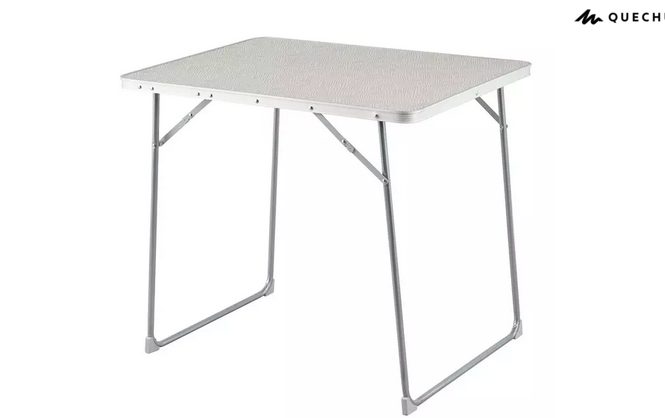 Mesa Plegable Camping de Decathlon