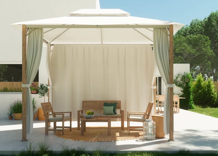 pergola aluminio leroy merlin