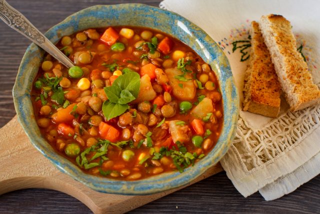 receta lentejas con verduras