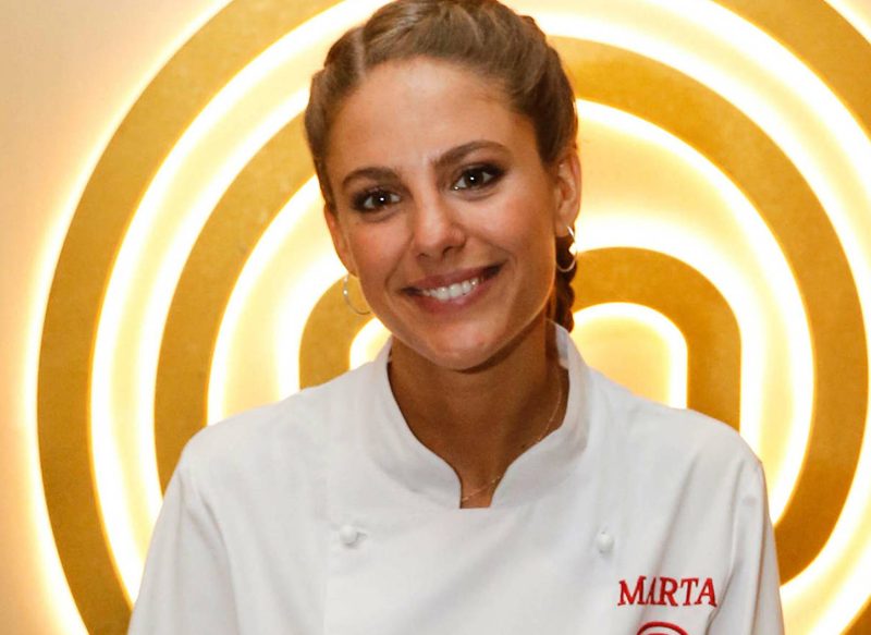 MARTA VERONA DEJÓ A UN LADO LA COCINA