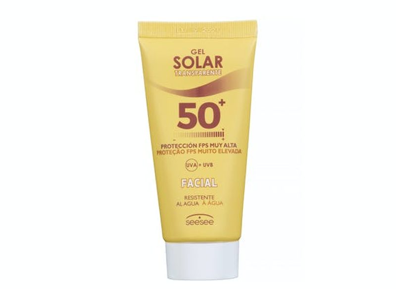 GEL PROTECCIÓN SOLAR TRANSPARENTE SEESEE FPS 50+