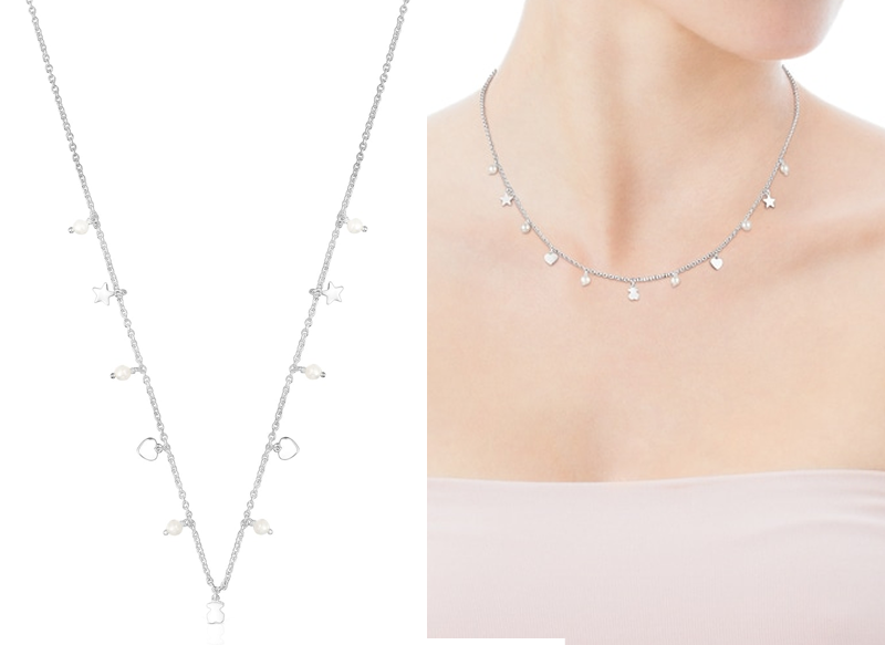 COLLAR DE PLATA Y PERLAS COOL JOY DE TOUS