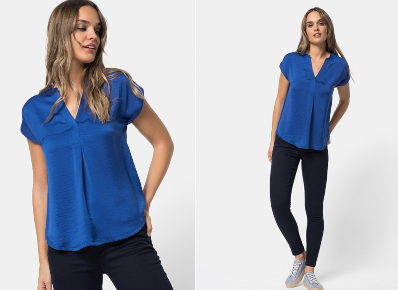 BLUSA CUELLO MAO TEX DE CARREFOUR